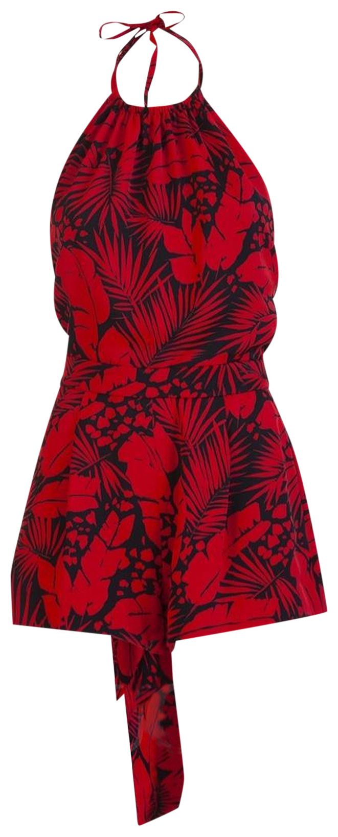 Saint Laurent Jumpsuit Noir Rouge