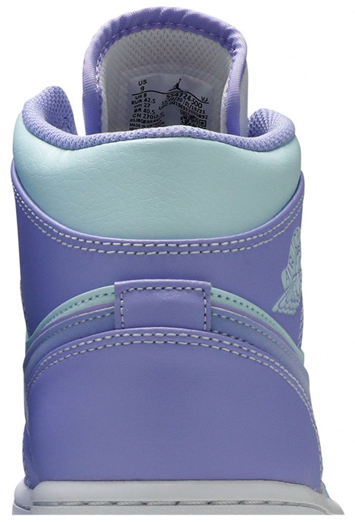 Air Jordan 1 Mid Purple Pulse