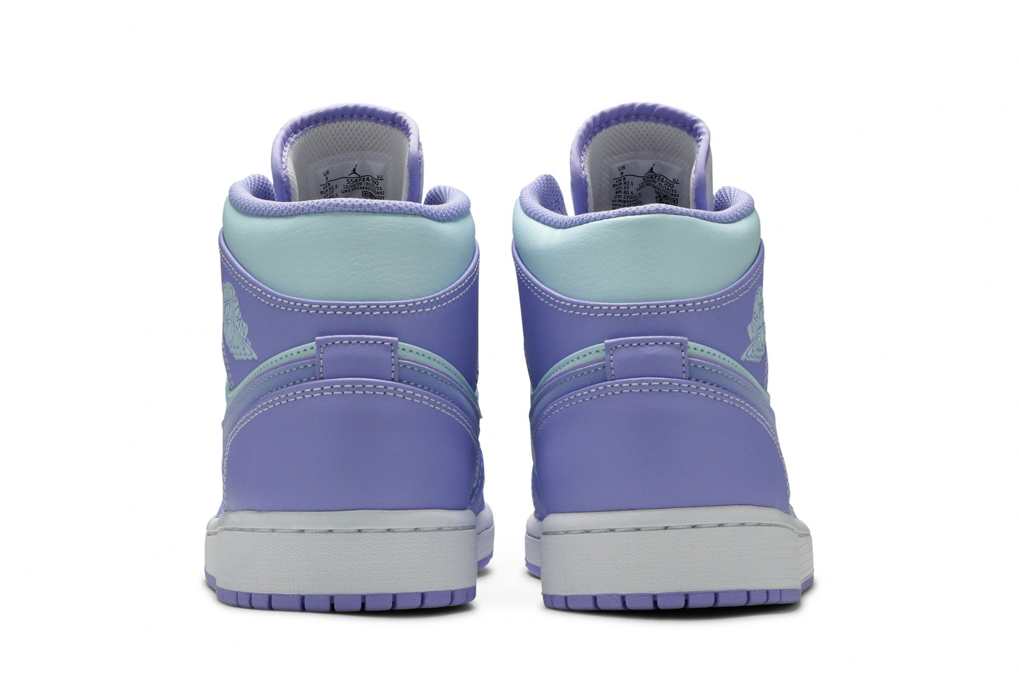 Buy Air Jordan 1 Mid Purple Pulse 554724 500 GOAT