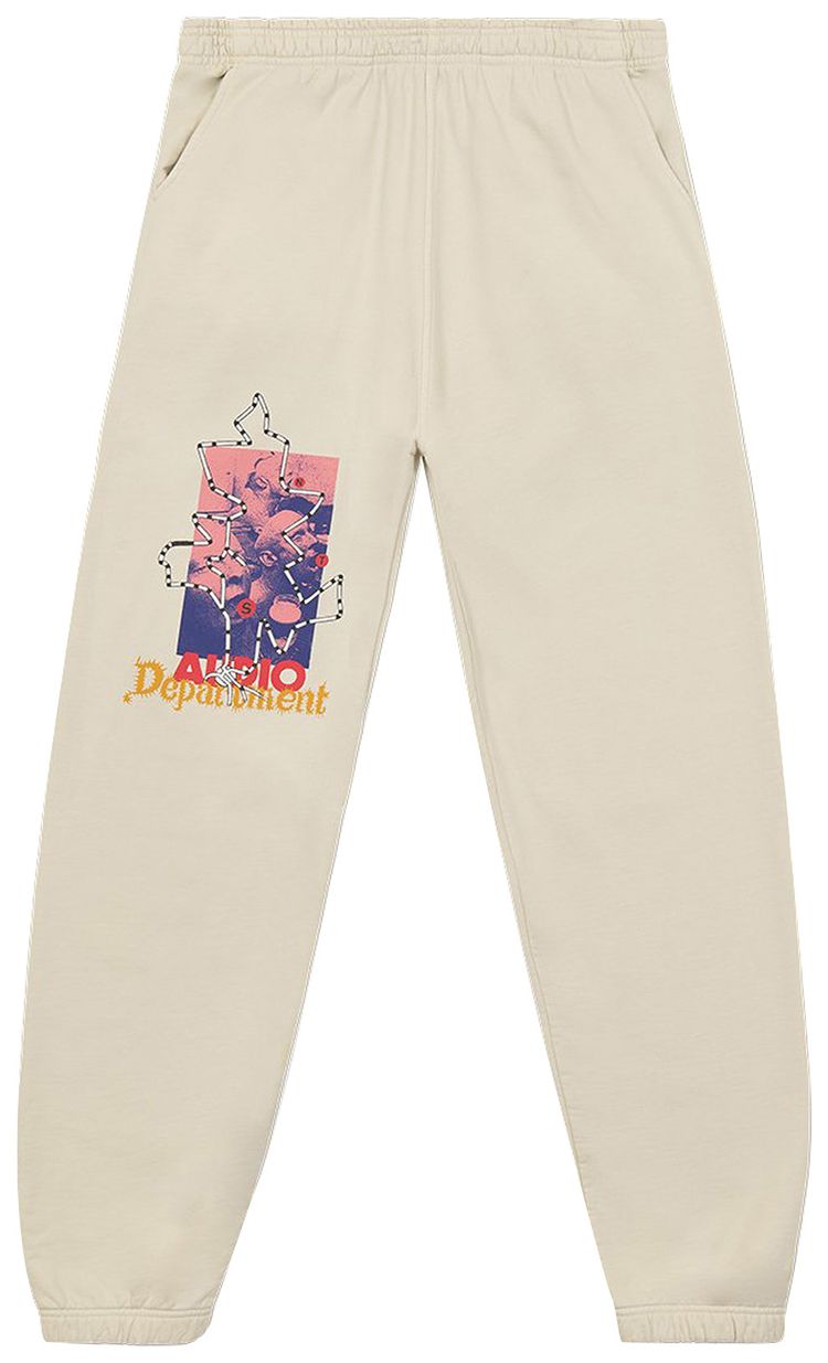 Brain Dead x NTS Audio Department Sweatpant Tan