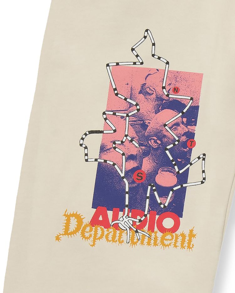 Brain Dead x NTS Audio Department Sweatpant Tan