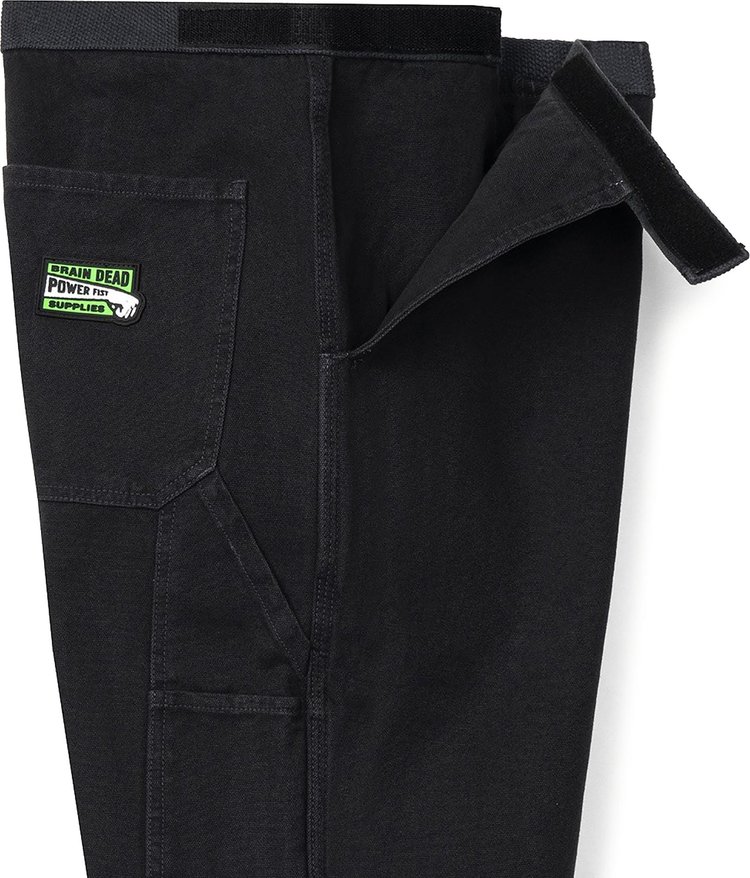 Brain Dead Washed HardSoftwear Carpenter Pant Black