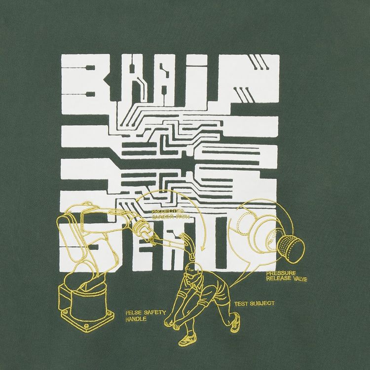 Brain Dead Tutorials Crewneck Sweatshirt Green