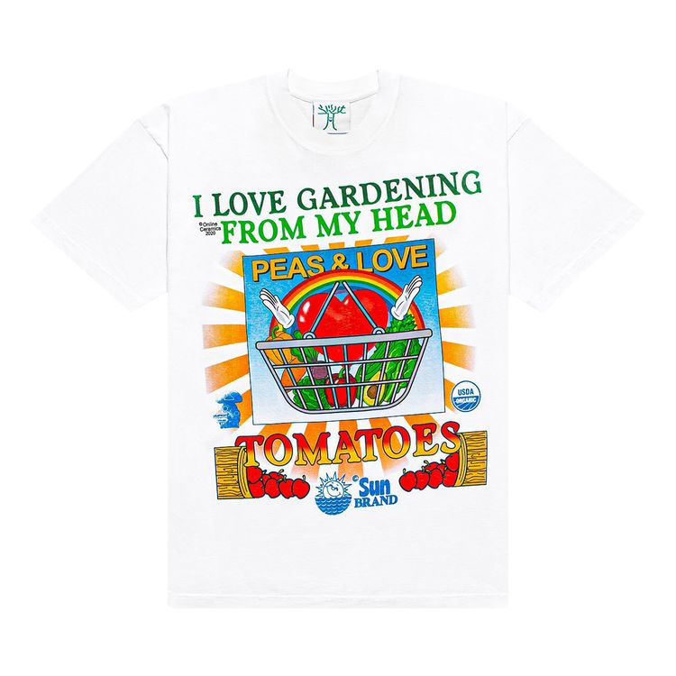 Online Ceramics The Garden Of Your Heart Tee White