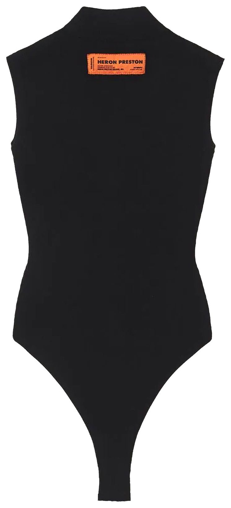 Heron Preston Ctnmb Knit Rib Sleeveless Bodysuit Black