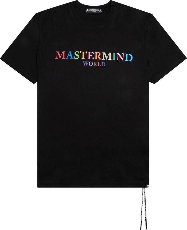 Mastermind World Colored Logo Tee 'Black/White'