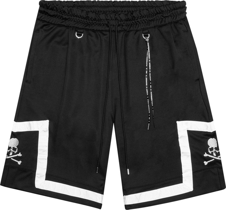 Mastermind World Jacquard Tape Basketball Shorts Black