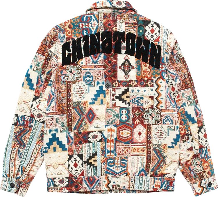 Chinatown Market Patchwork Jacket Multi