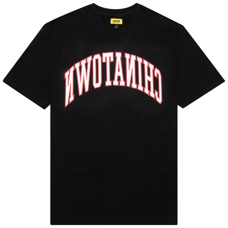 Chinatown Market Reverse Arc Tee Black
