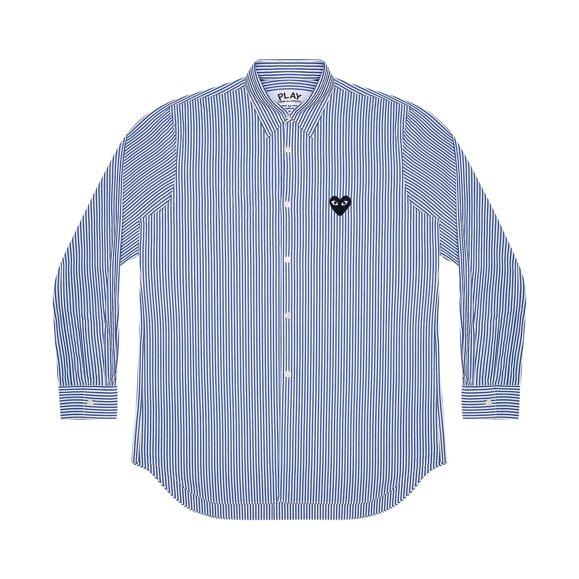 Comme des garcons play button down outlet
