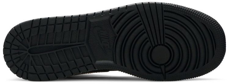 Air Jordan 1 Mid GS White Gold