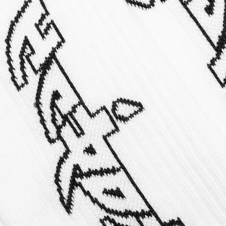 Heron Preston Arcade Long Socks BlackWhite