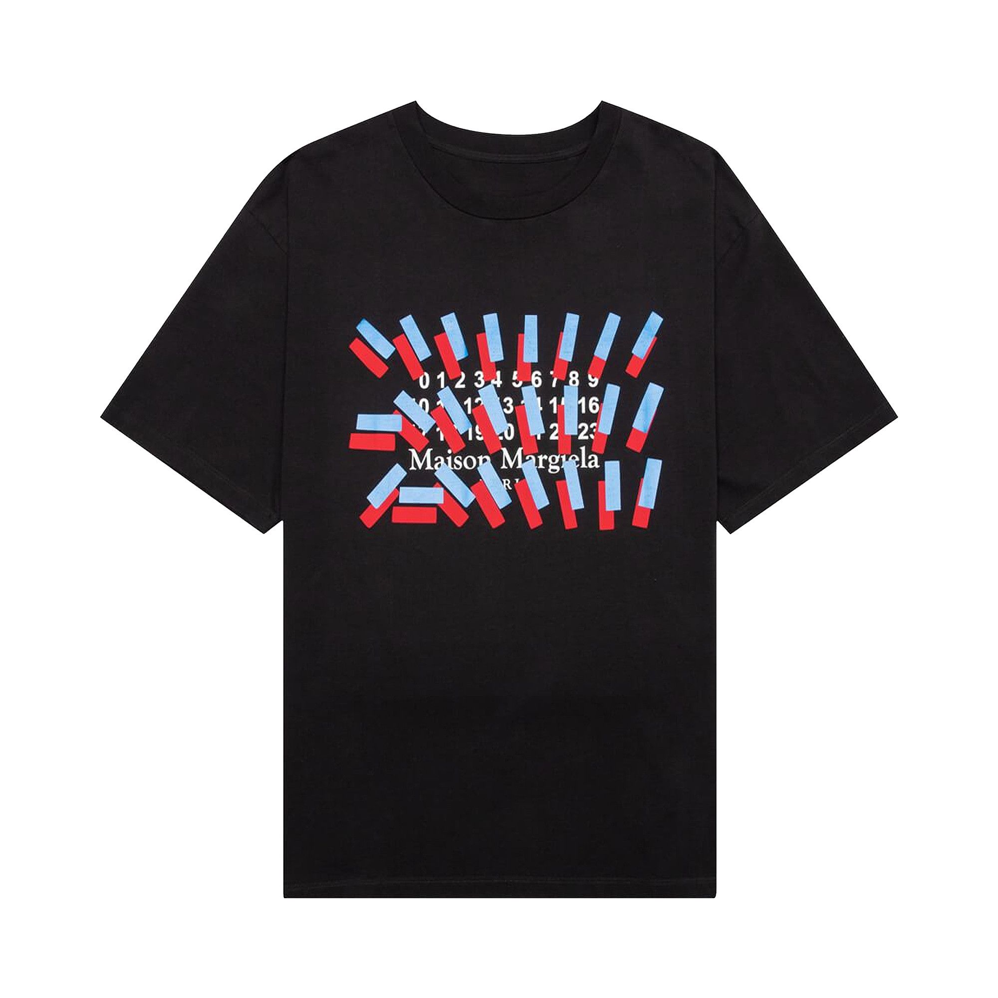 Buy Maison Margiela Double Stamp Tee 'Black' - S30GC0732 S23935