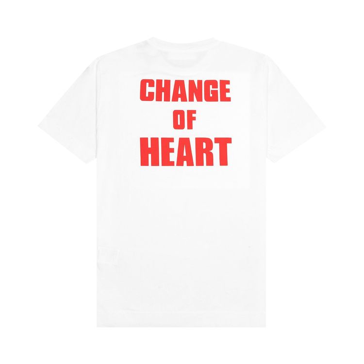 1017 ALYX 9SM Change Of Heart Short Sleeve Tee White