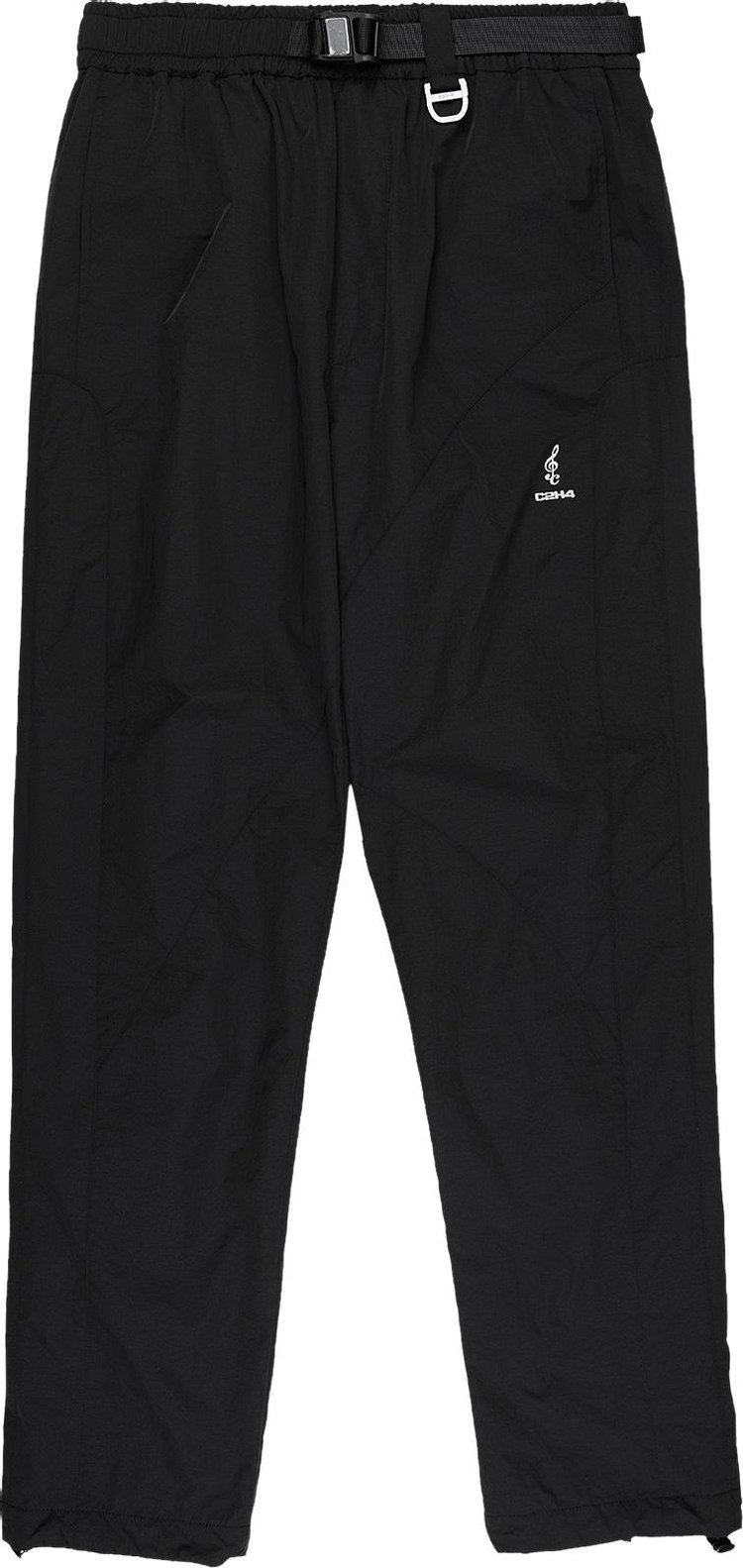 C2H4 My Own Private Planet Panelled Track Pants Black