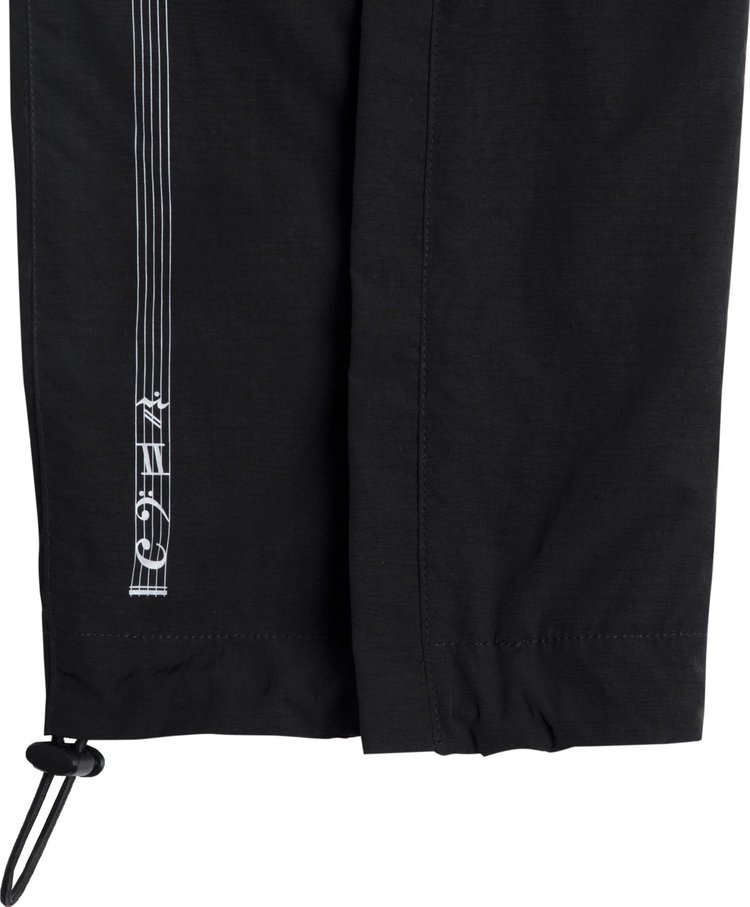 C2H4 My Own Private Planet Panelled Track Pants Black