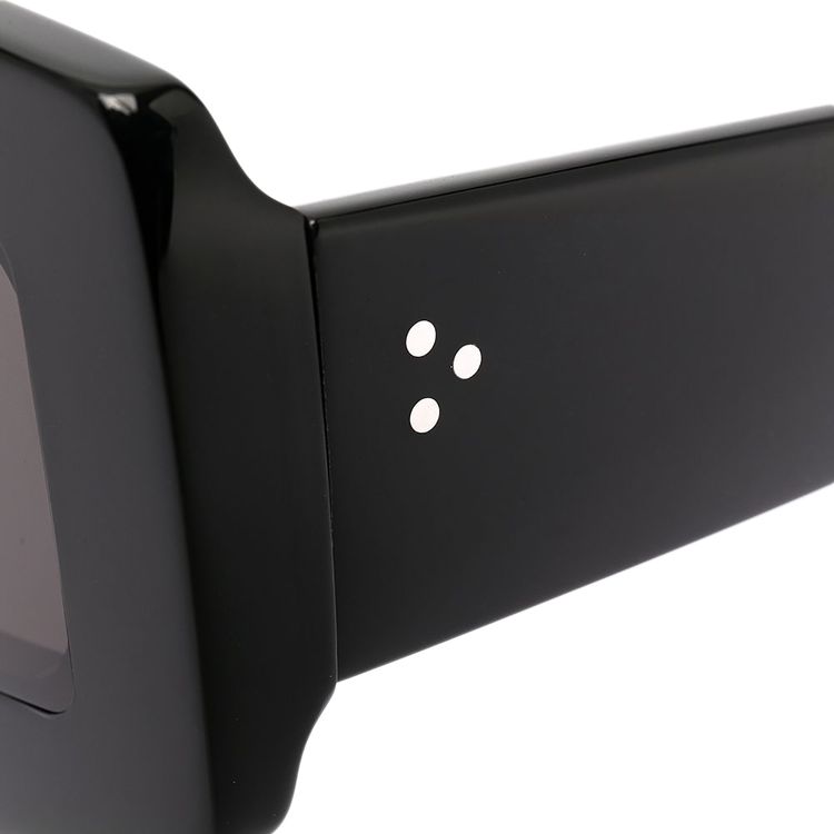 Rick Owens Phlegethon Gene Sunglasses Black