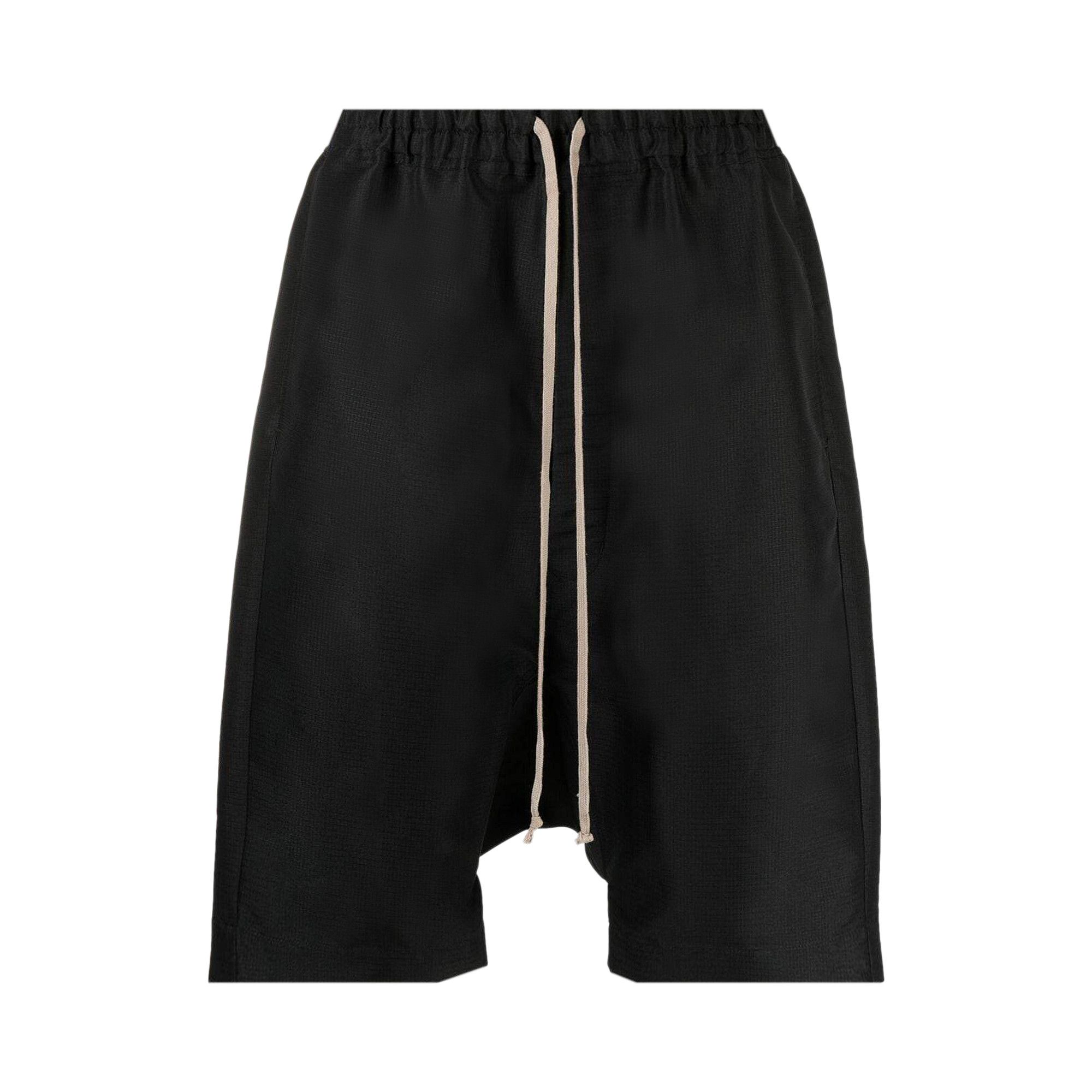 Buy Rick Owens Woven Pods Shorts 'Black' - RU21S6384 TR 09 | GOAT