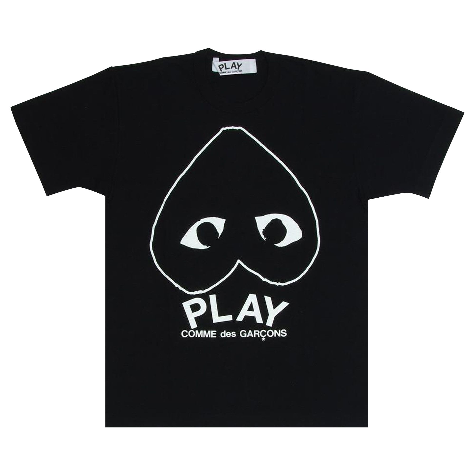 Buy Comme des Garçons PLAY Logo T-Shirt 'Black' - AZ T113 051 1 | GOAT