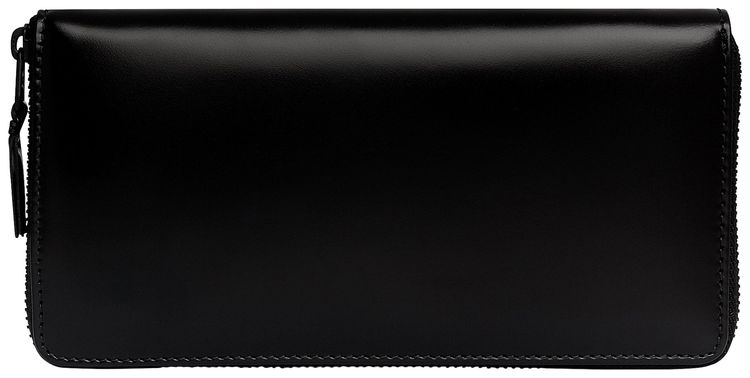 Comme des Garcons Leather Long Wallet Very Black