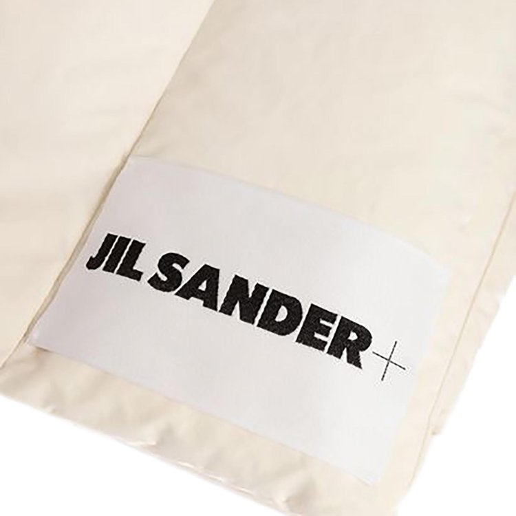 Jil Sander Down Padded Scarf Vanilla