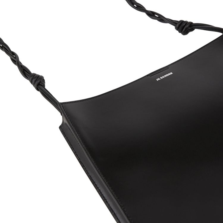 Jil Sander Tangle Medium Shoulder Bag Black