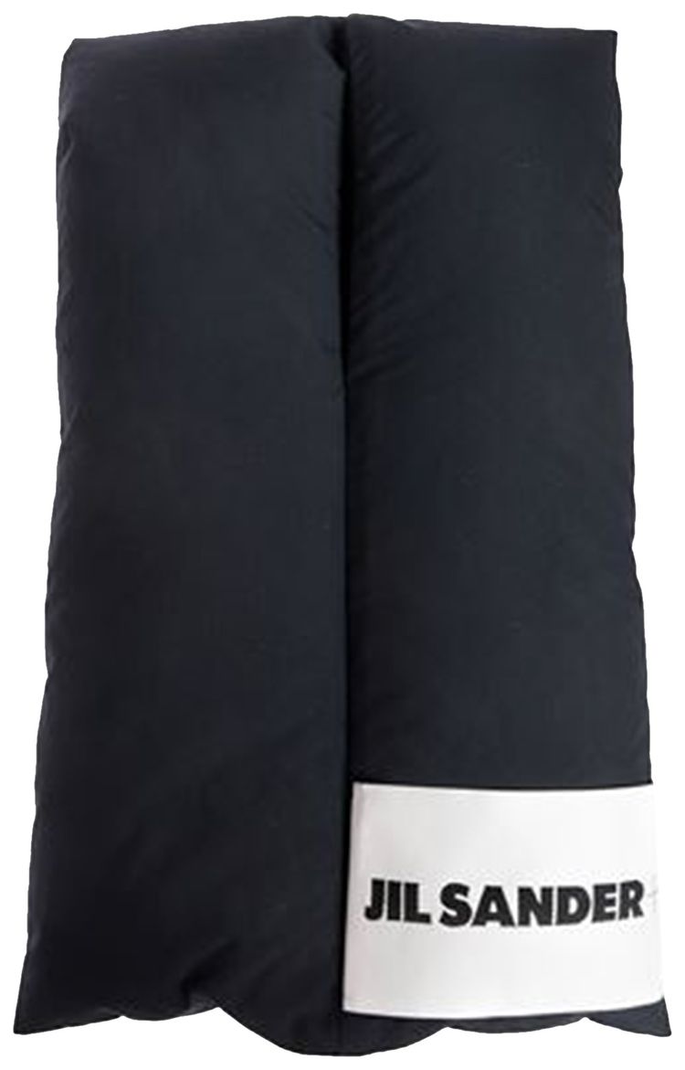 Jil Sander Down Padded Scarf Dark Blue