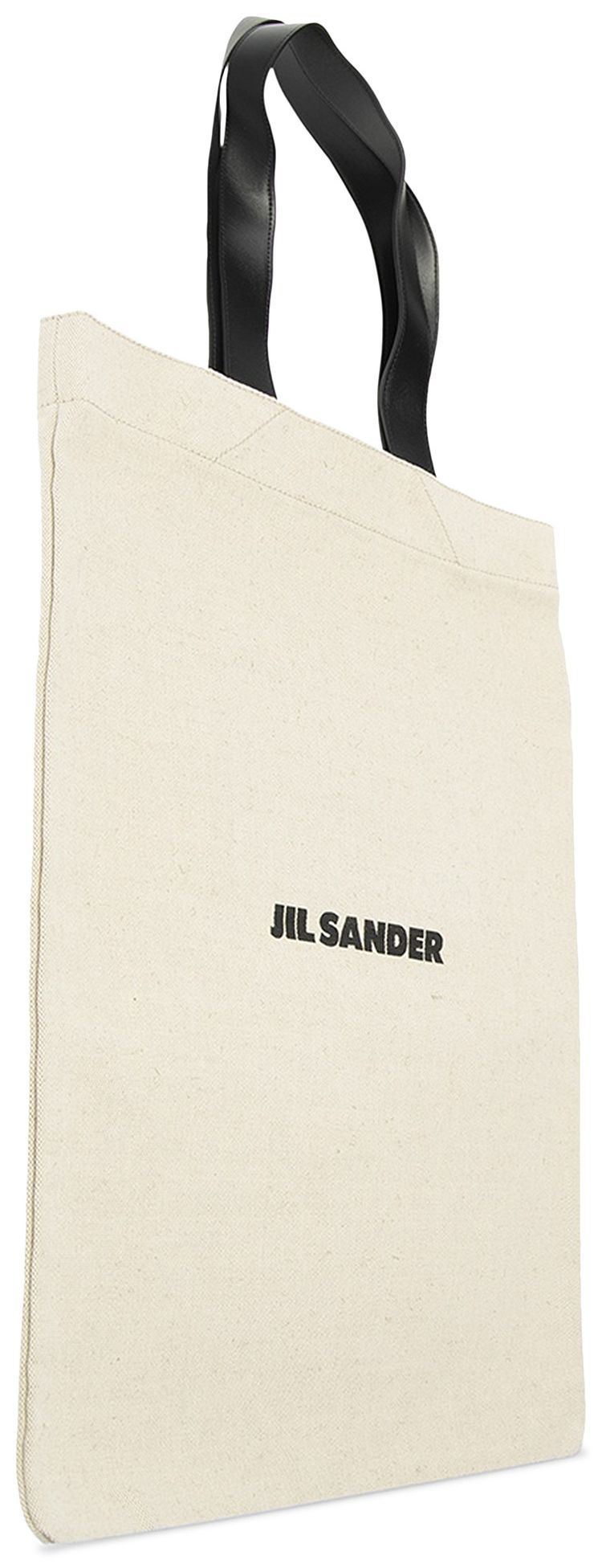 Jil Sander Grande Flat Shopper Bone