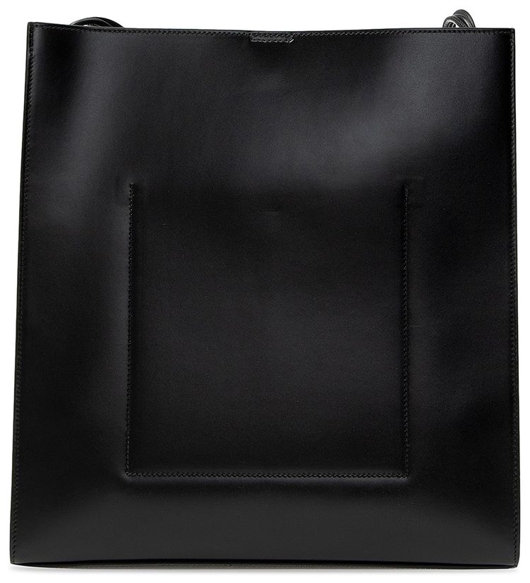 Jil Sander Tangle Grande Shoulder Bag Black