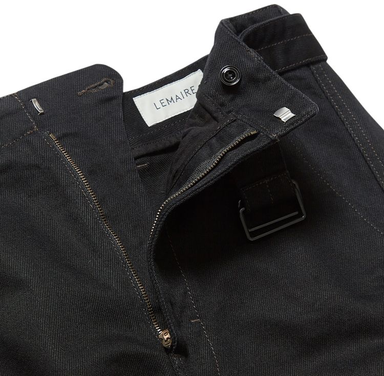 Lemaire Twisted Pants Black