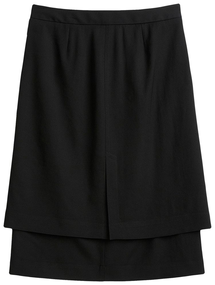 Lemaire Double Skirt Black