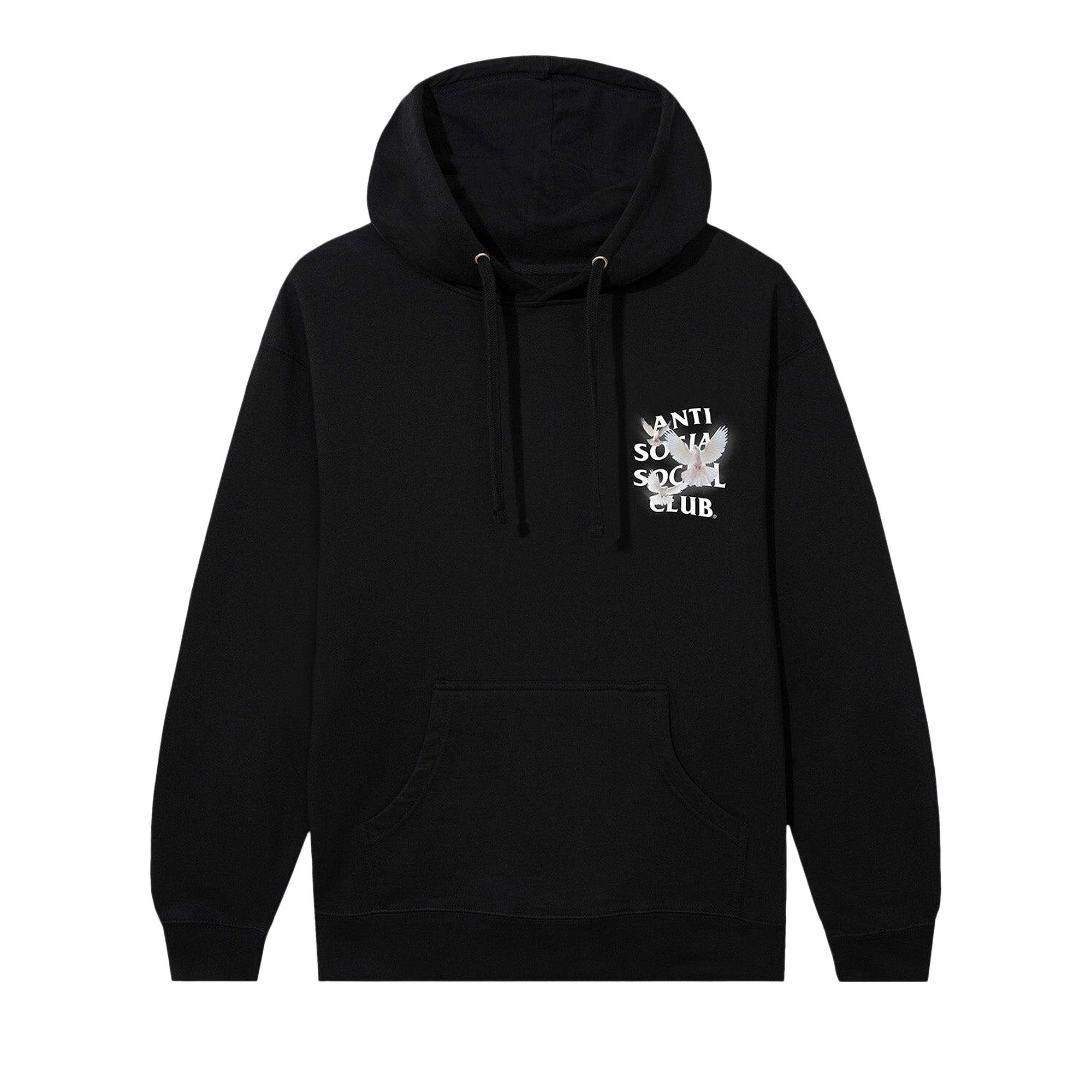 Buy Anti Social Social Club Appreciate Life Hoodie Black 0657 1SS240106ALH BLAC GOAT CA