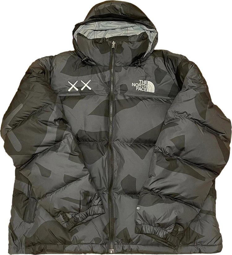 The North Face x Kaws Retro 1996 Nuptse Jacket Black