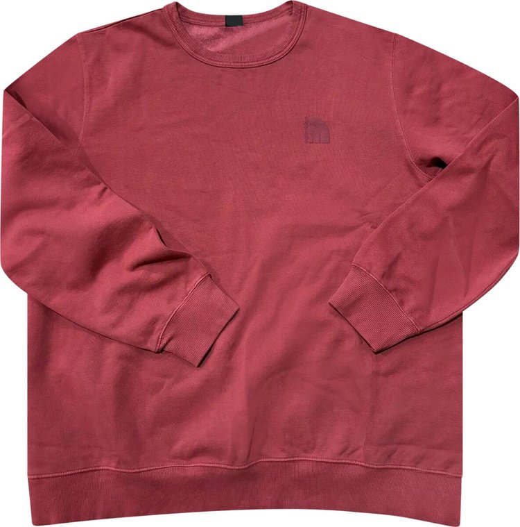 The North Face Garment Dye Crewneck Cordovan