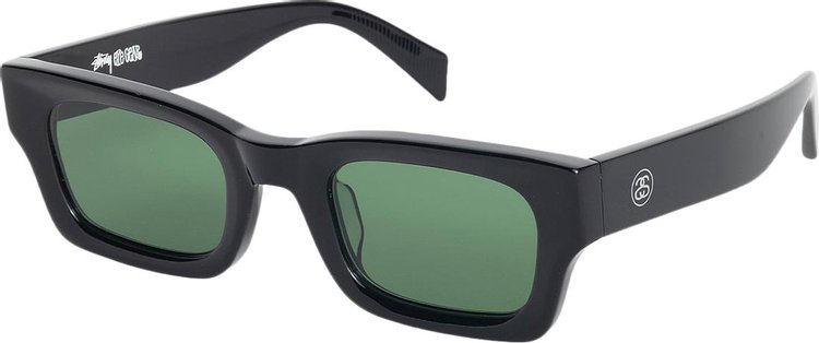 Stussy Vincent Sunglasses BlackGreen