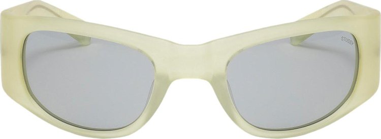 Stussy Rene Sunglasses Matte YellowLight Grey