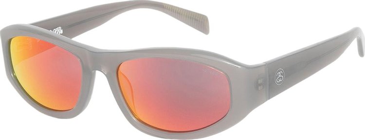 Stussy Landon Sunglasses GreySilver Flare