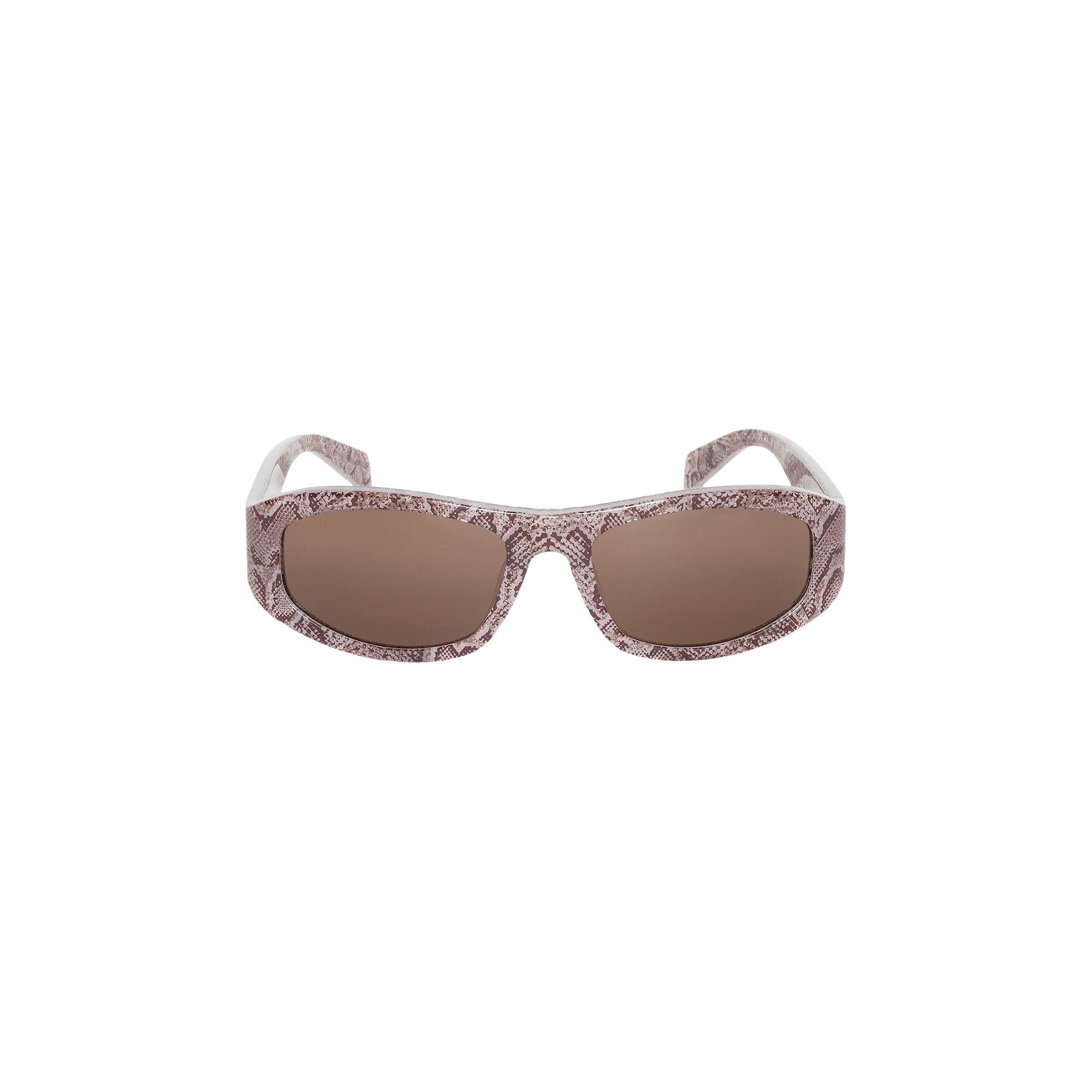 Buy Stussy Landon Sunglasses 'Snake Skin/Brown' - 338380 SNAK | GOAT