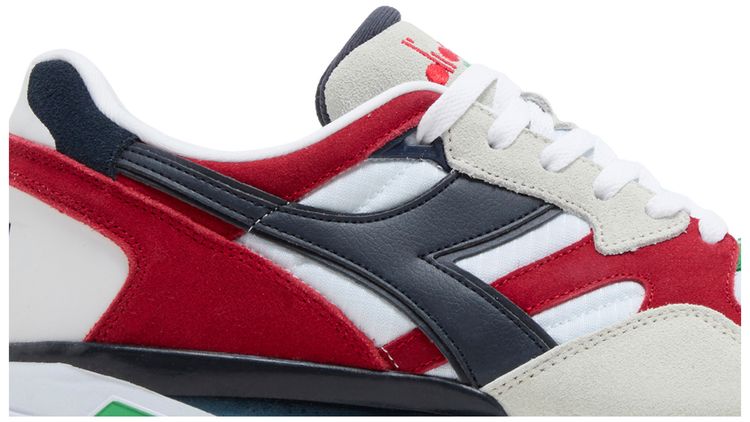 Diadora N9002 White Blue Red