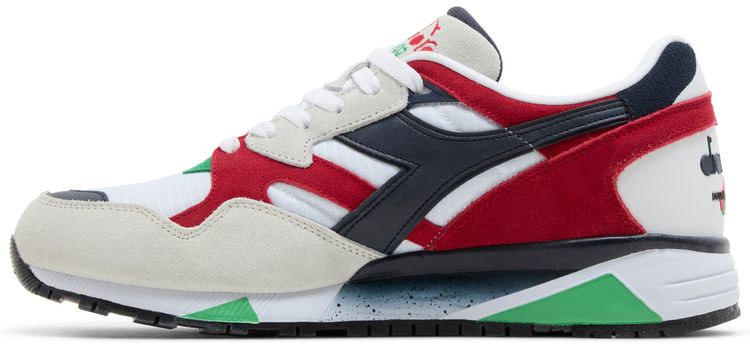 Diadora N9002 White Blue Red