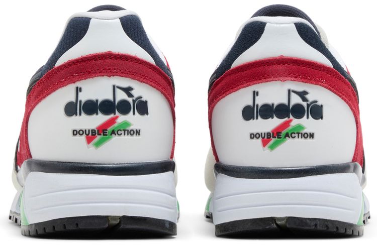 Diadora N9002 White Blue Red