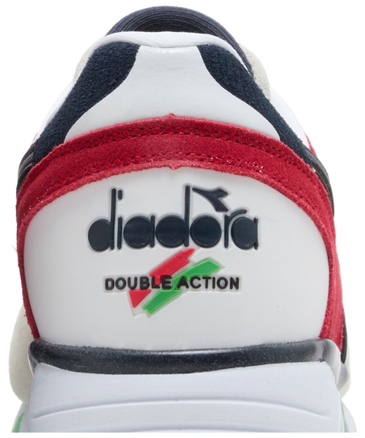 Diadora N9002 White Blue Red