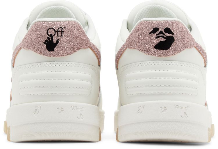 Off White Wmns Out of Office White Pink Glitter
