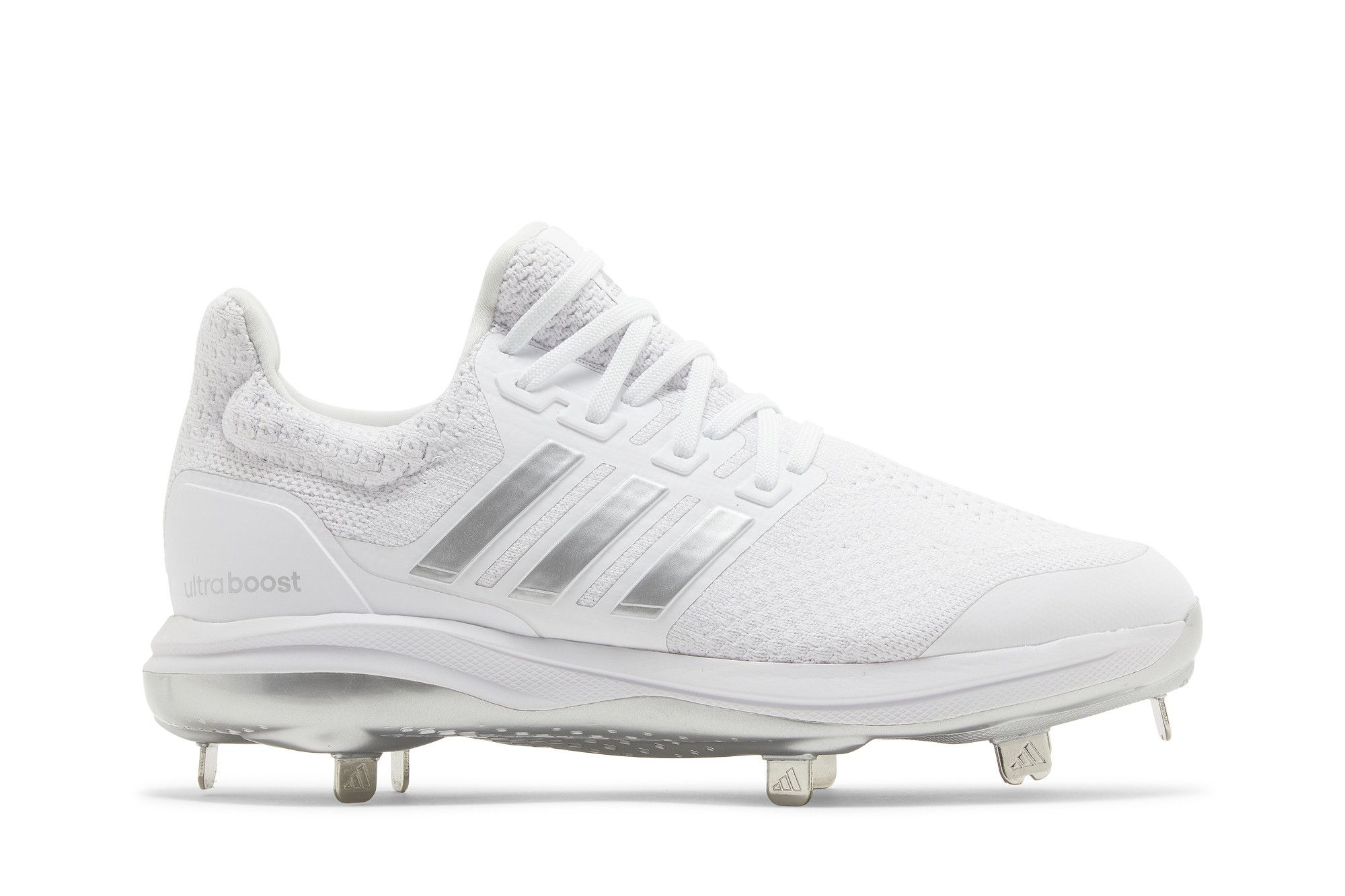 Buy UltraBoost DNA 5.0 Cleat White Silver Metallic ID9622 GOAT