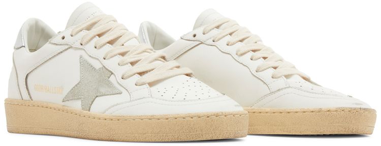 Golden Goose Wmns Ball Star White Ice Grey