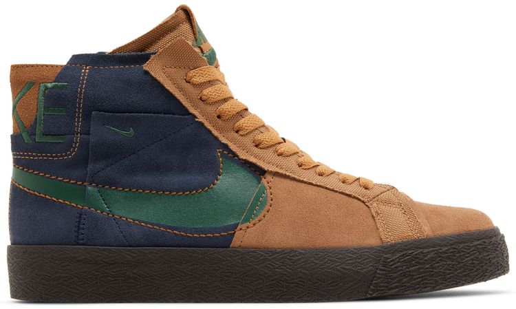 Nike Zoom Blazer Mid Premium SB Legend Dark Brown Obsidian