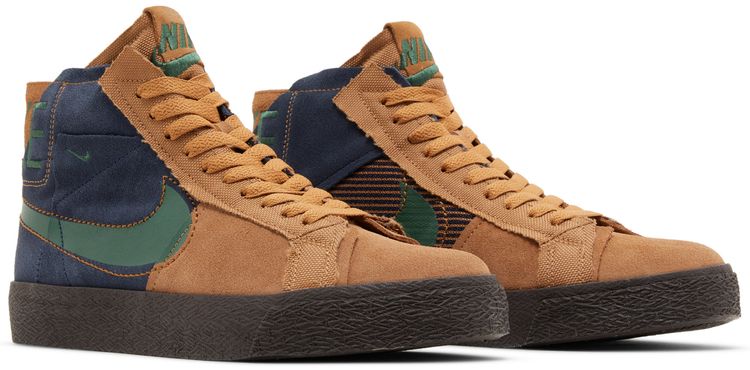 Nike Zoom Blazer Mid Premium SB Legend Dark Brown Obsidian