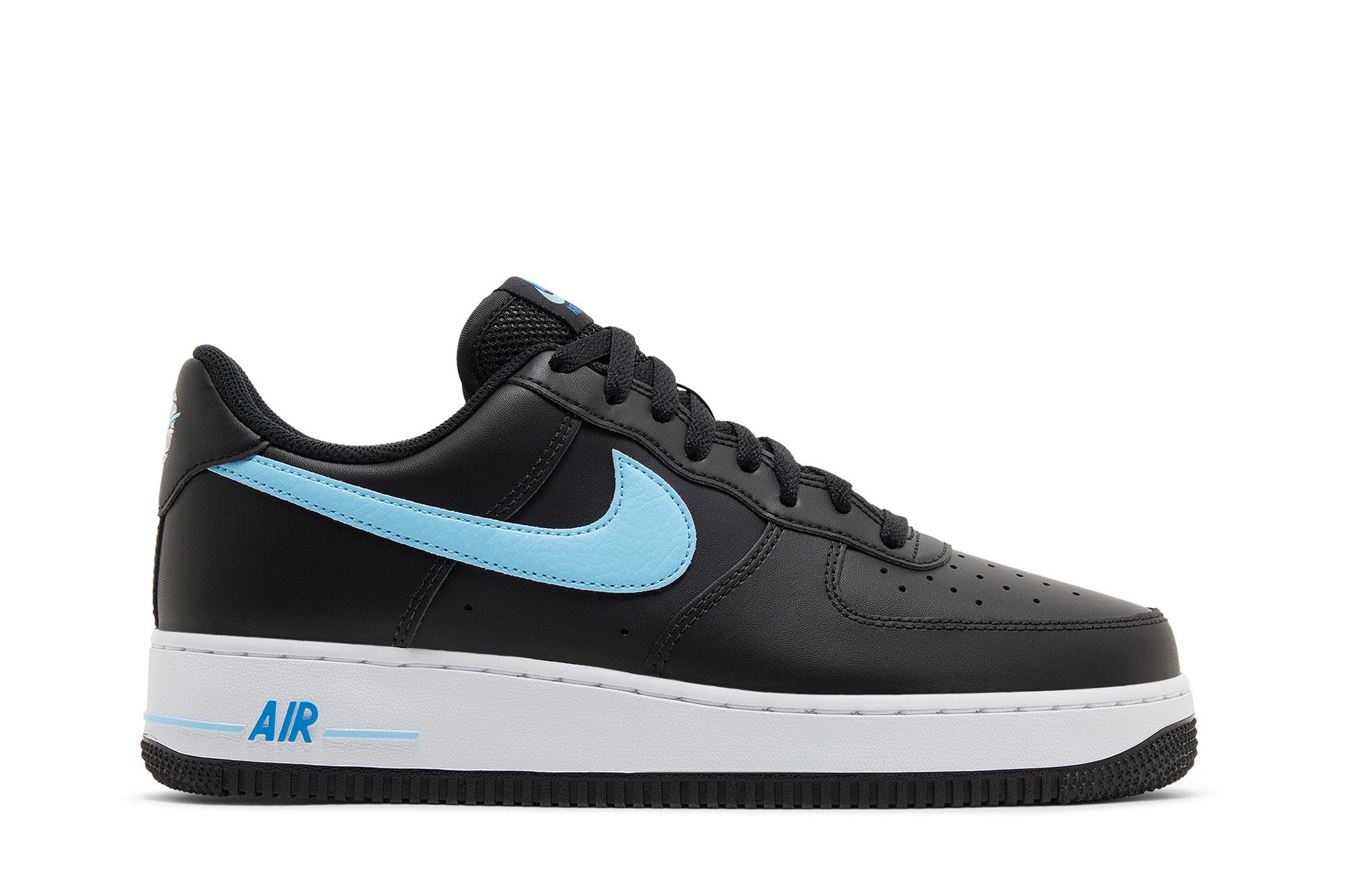 Nike air force 1 blue black outlet