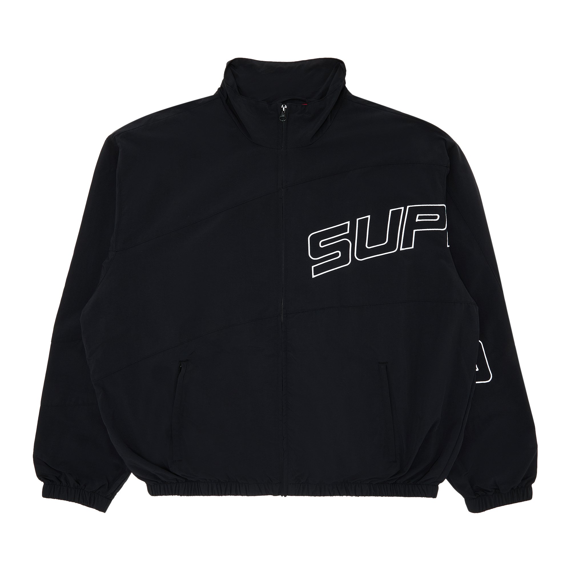 Buy Supreme Curve Track Jacket 'Black' - SS24J78 BLACK | GOAT