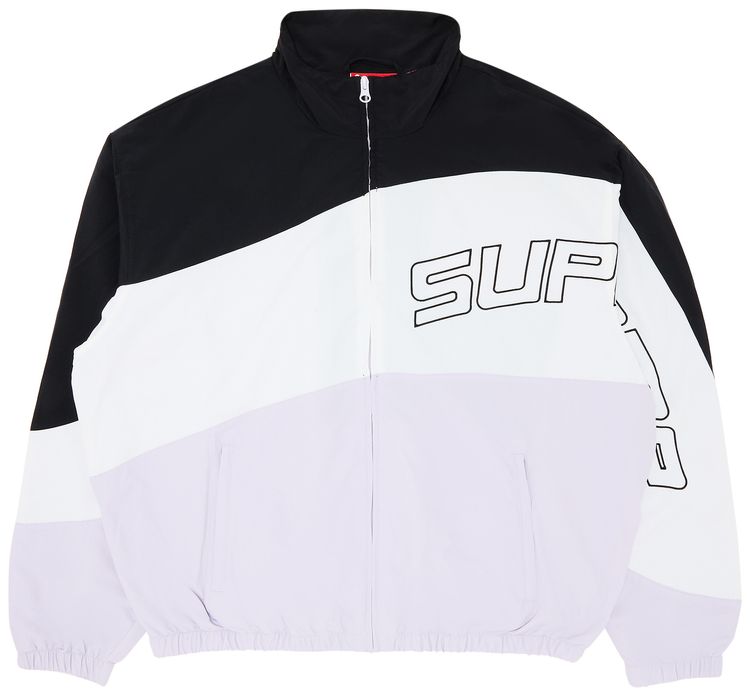 Supreme Curve Track Jacket Light Purple